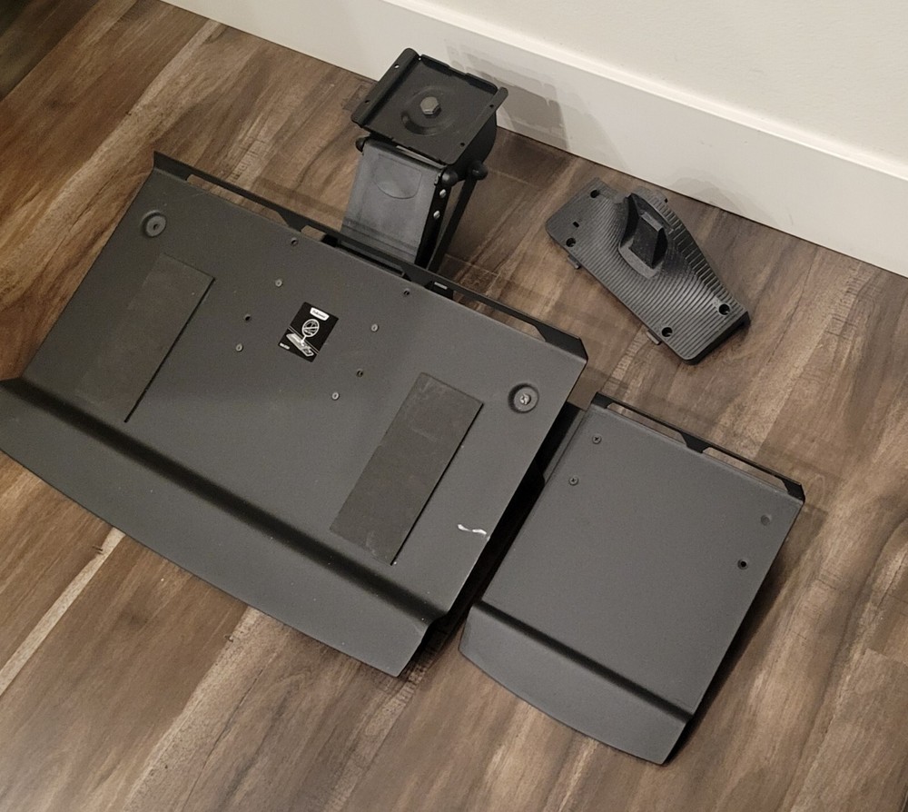 Fellowes Under Desk Keyboard Mount With Mousepad Rest