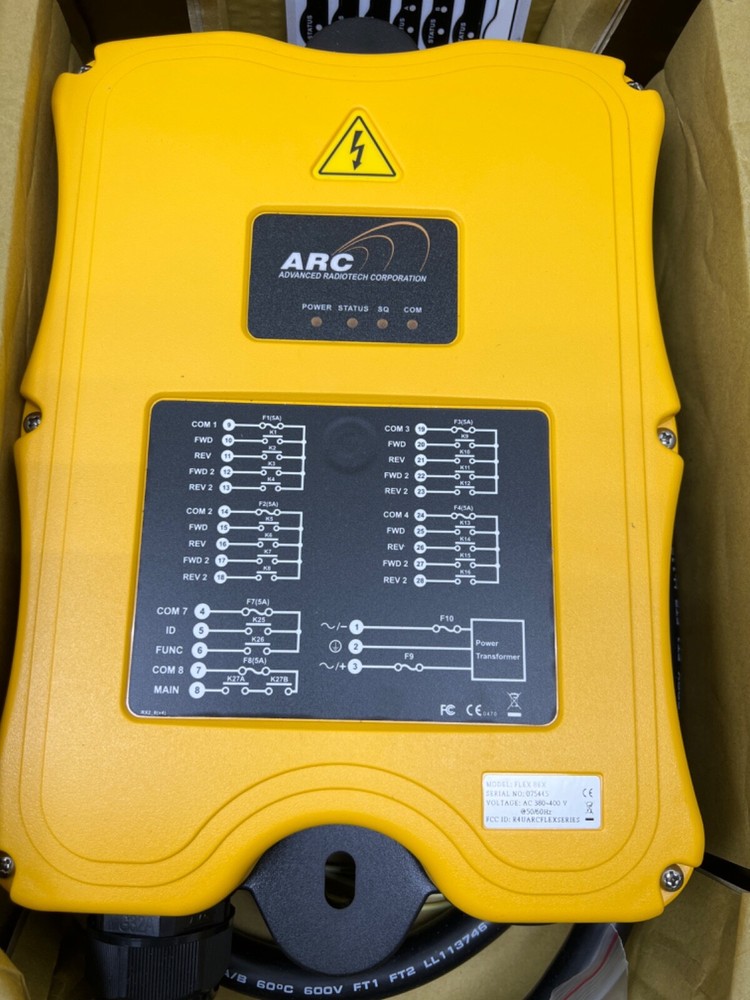 ARC FLEX 8EX Overhead Crane Hoist Radio Remote Control System with controller