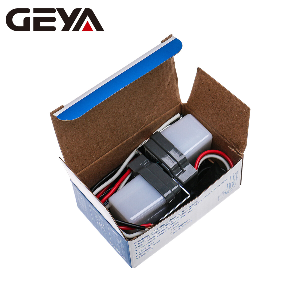 GEYA 2PCS Auto On Off Photocell street Light Switch 10A220V Photo Control Sensor