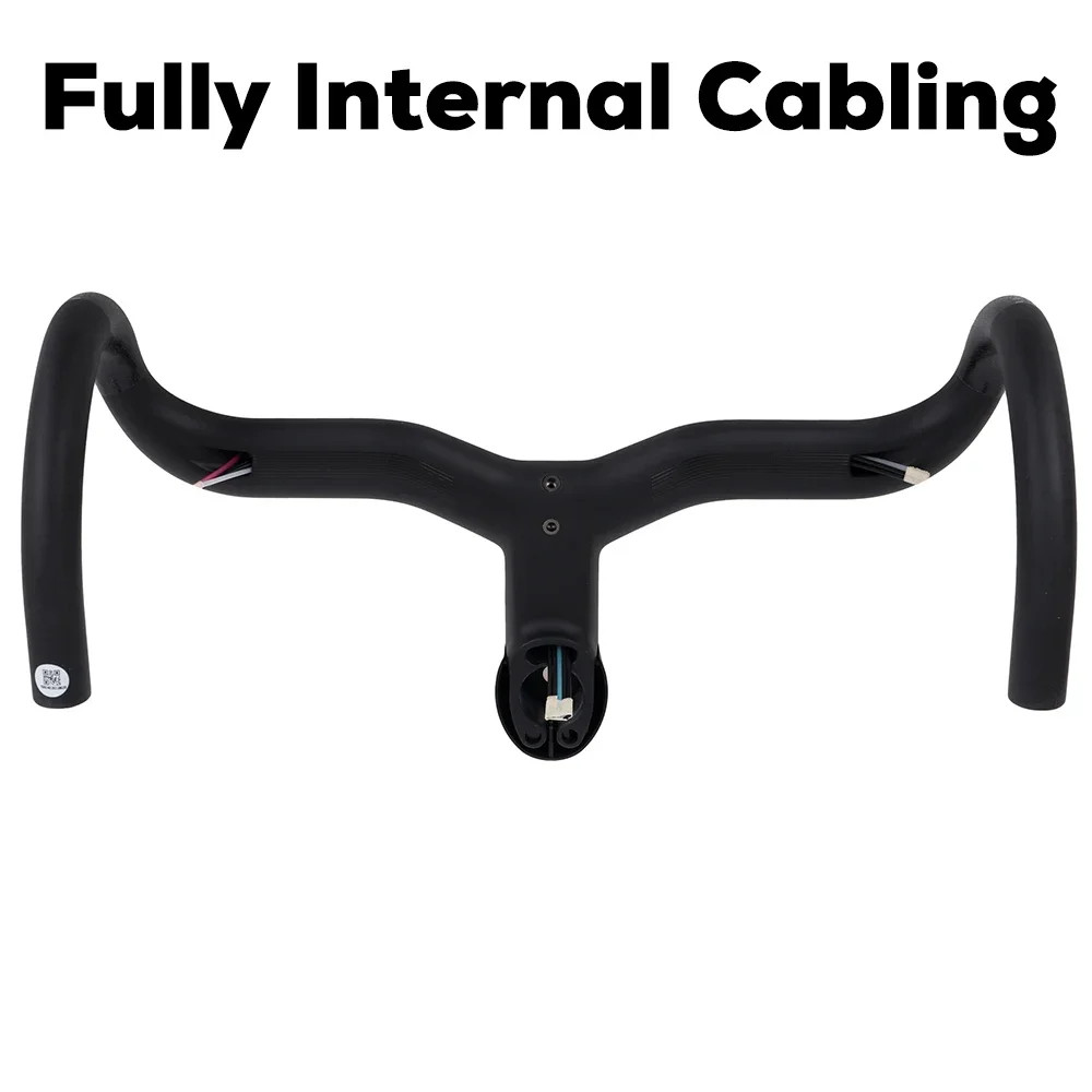 SYNCROS Ceston IC SL Carbon Handlebar Integrated Internal Routing Drop Bar
