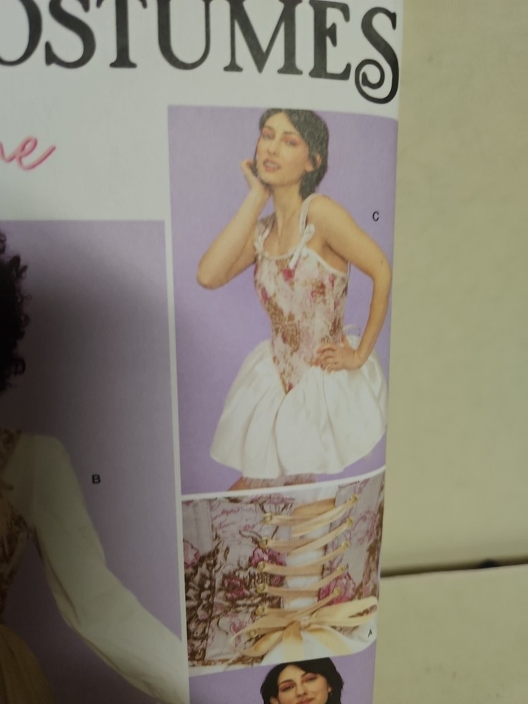SIMPLICITY CORSETS COSTUMES PATTERN # R12161