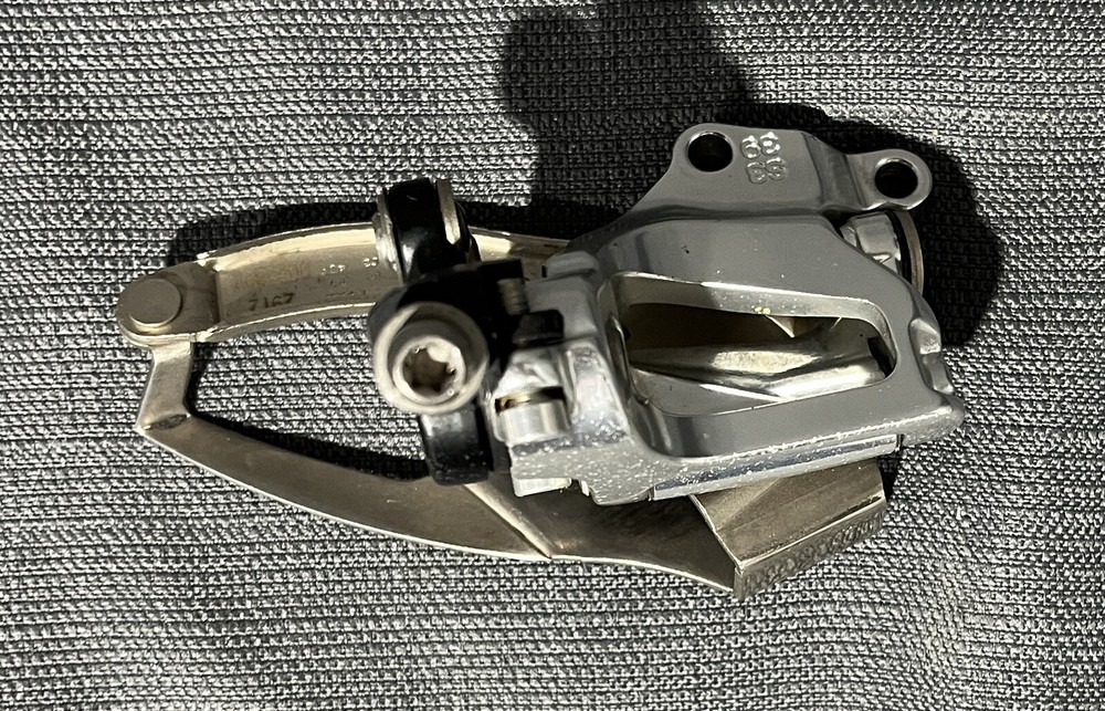 SRAM XX MTB Front Derailleur 2x10 Bottom Pull Direct Mount S3 Silver
