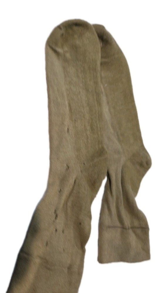 WWII US Army / USMC or Korean War Wool Combat Boot Socks 3 Pair Original