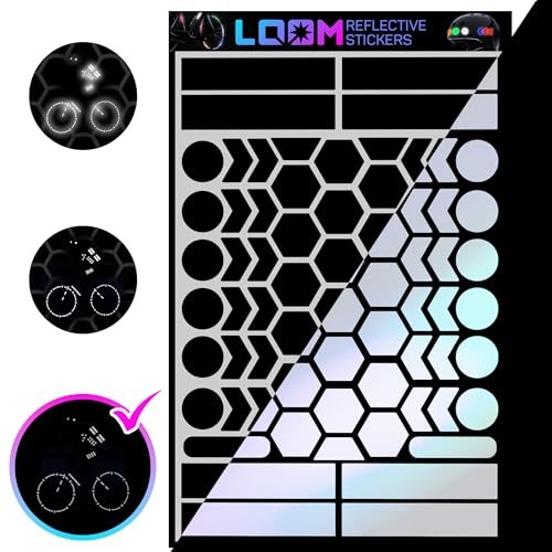 Reflective Stickers | 67pc Engineer Blk | Reflective Stickers Engineer_black