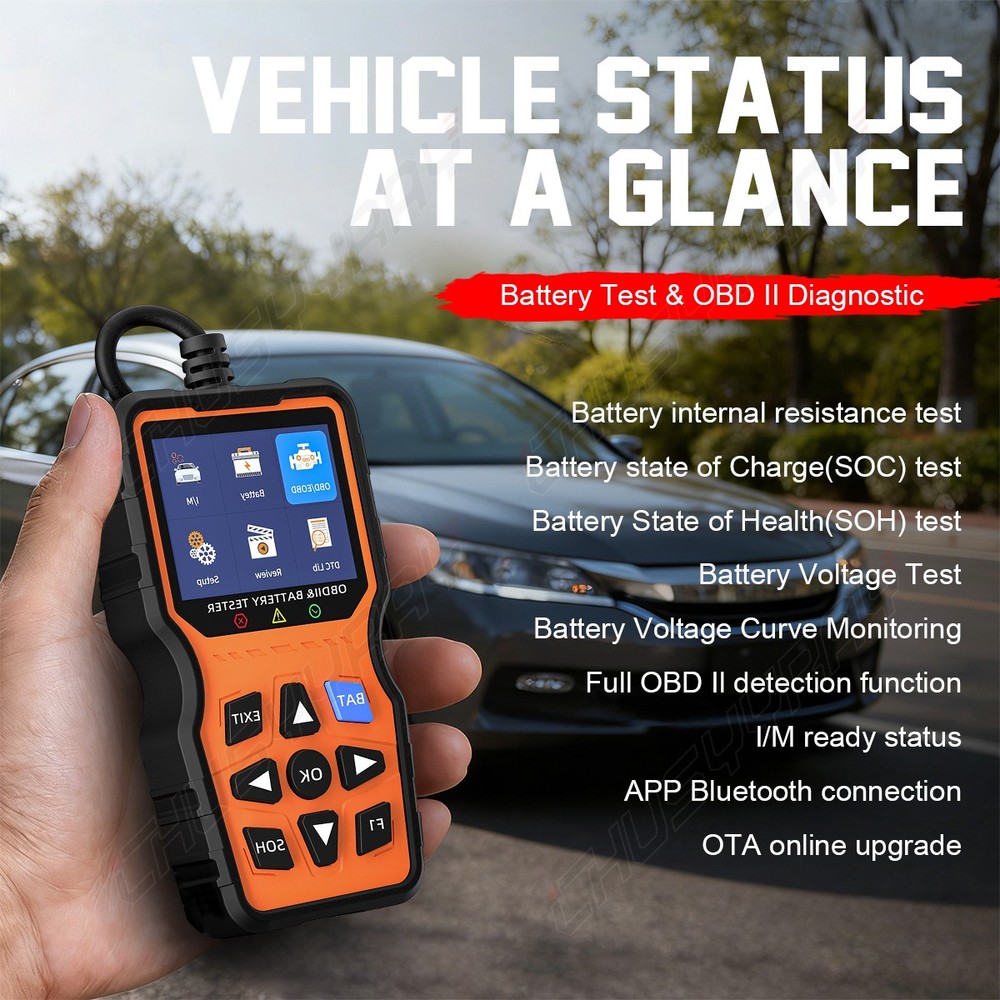BT529 Car OBD2 OBDII Fault Code Reader Engine Diagnostic Scanner Tool