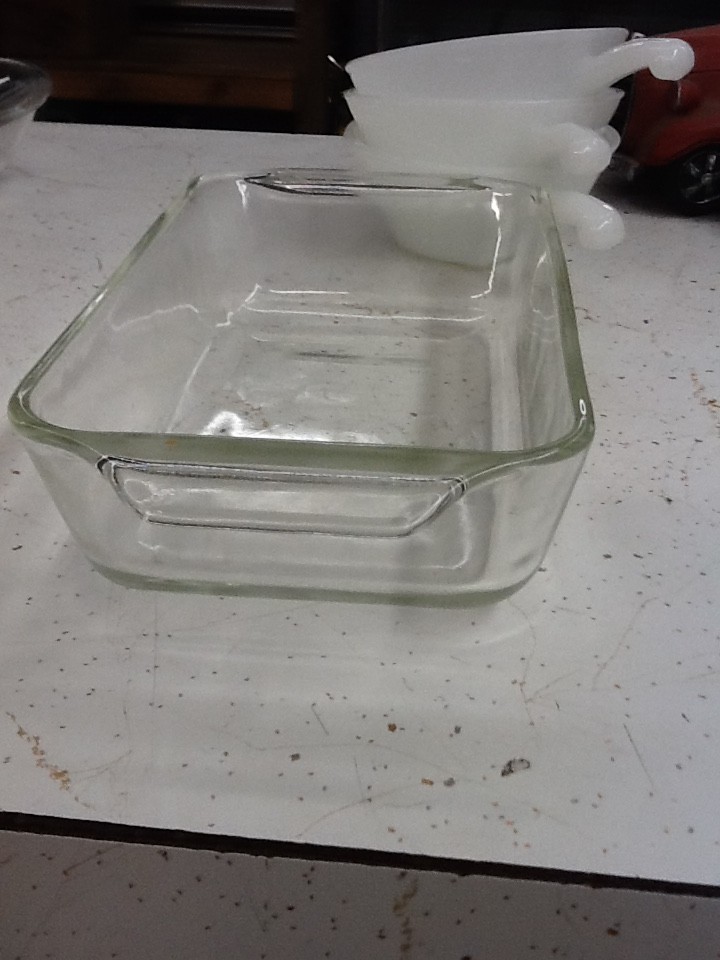 Anchor Hocking Clear Glass 1 Quart Loaf Pan 441 GReAT SHAPE