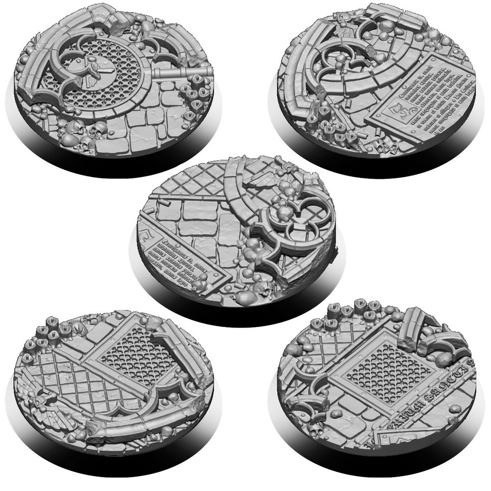IMPERIAL ANGEL BASE SET (40MM) X5 B