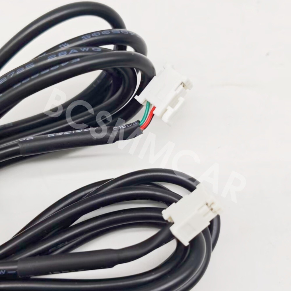 145cm Car Dash Panel Mount Interface Extension Cable Adapter 2 USB Port Socket