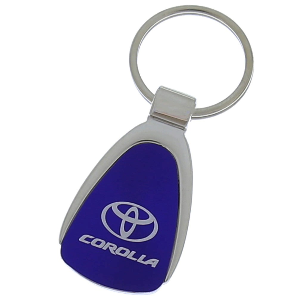 Toyota Corolla Tear Drop Key Ring (Blue)