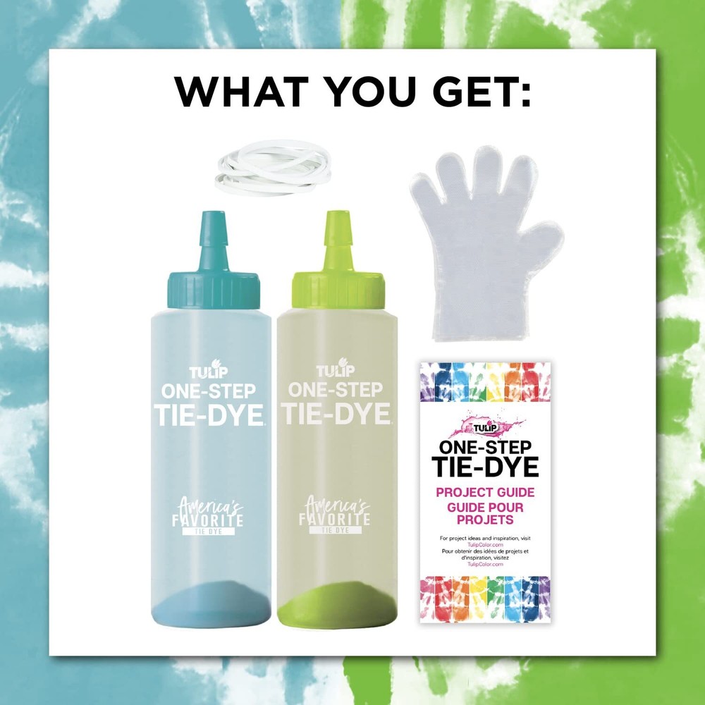 Tulip One-Step Tie Dye Kit Mini Neon 2-Pack