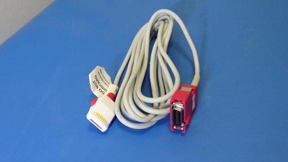 Masimo Set RED PC-08 Patient Cable adapter SpO2 MasimoSet