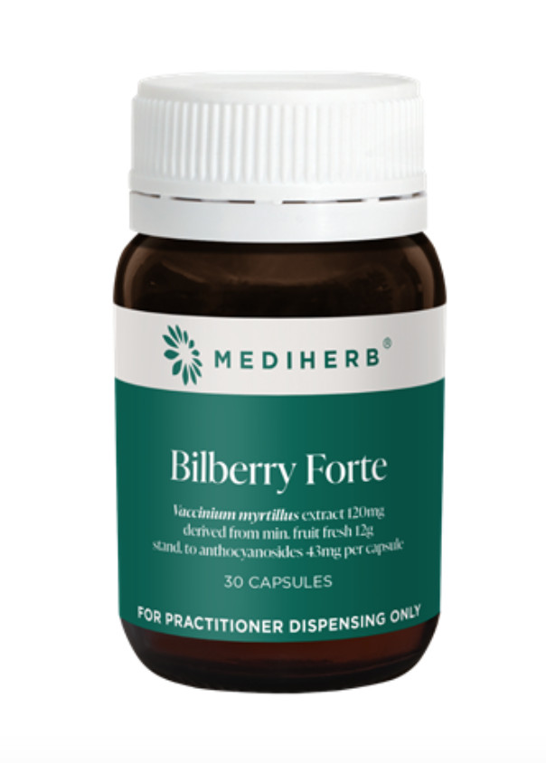 MediHerb Bilberry Forte 30 Capsules