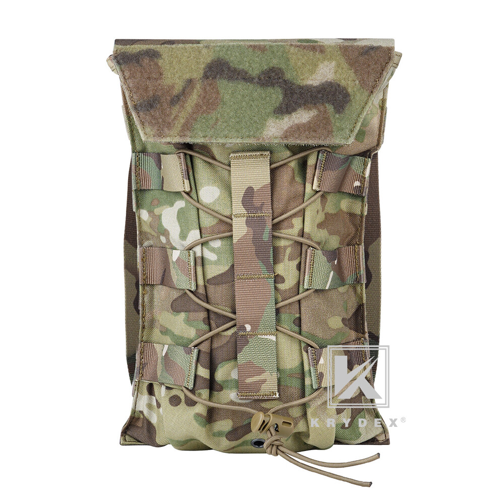 KRYDEX Tactical Hydration Carrier Modular MOLLE Backpack Outdoor Panel for Vest