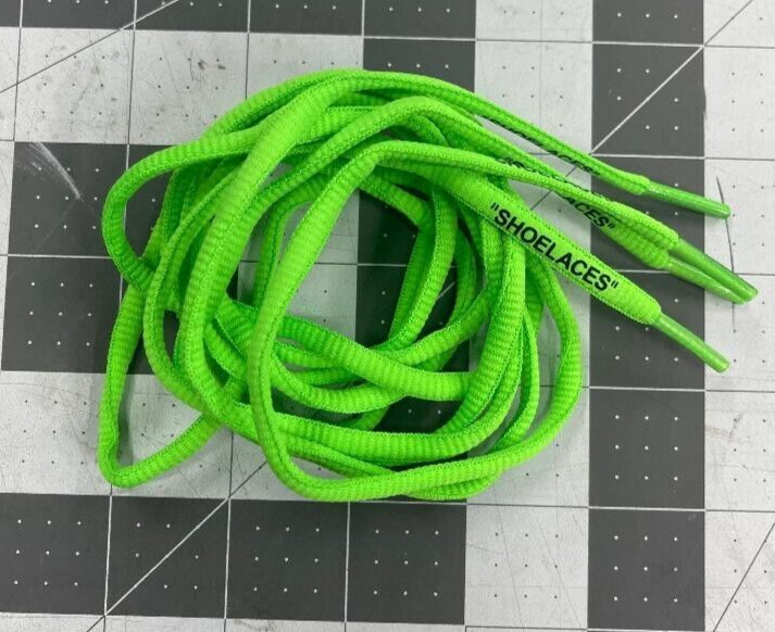 Off White “SHOELACES” Oval Laces Off White Presto Vapormax Shoelaces