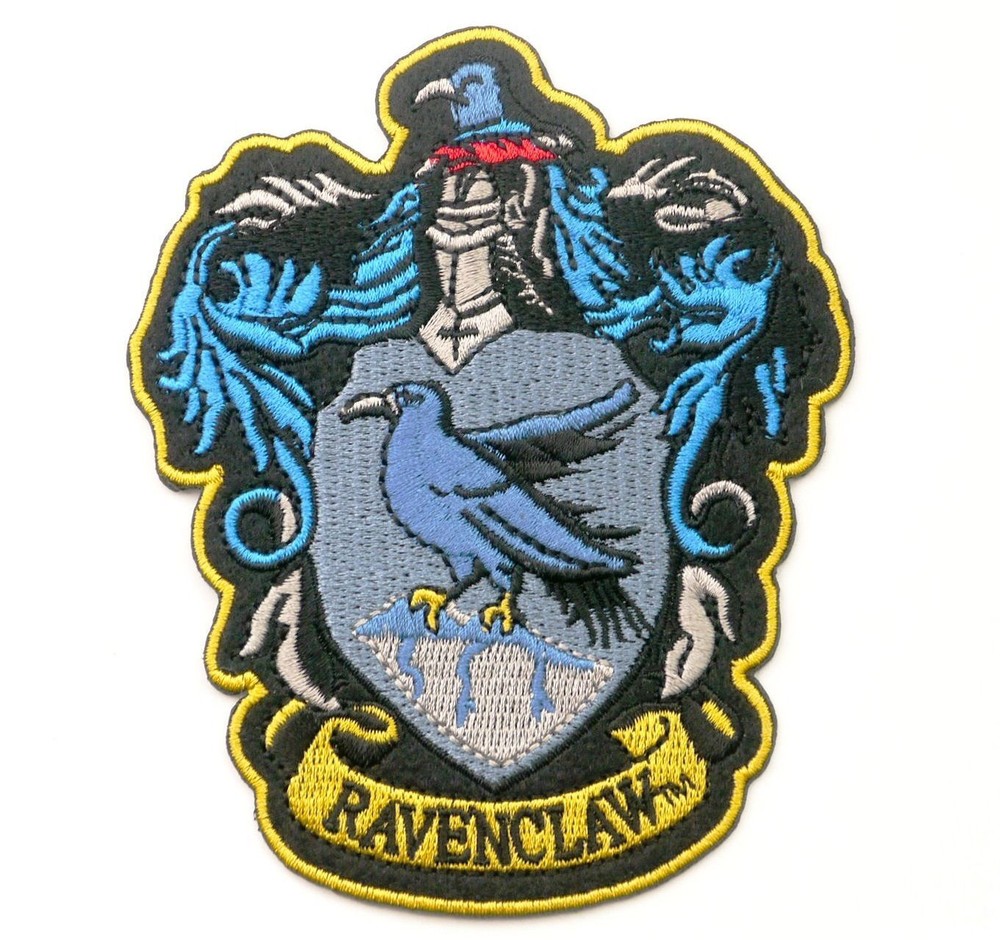 HARRY POTTER RAVENCLAW Embroidered Robe Iron On Patch