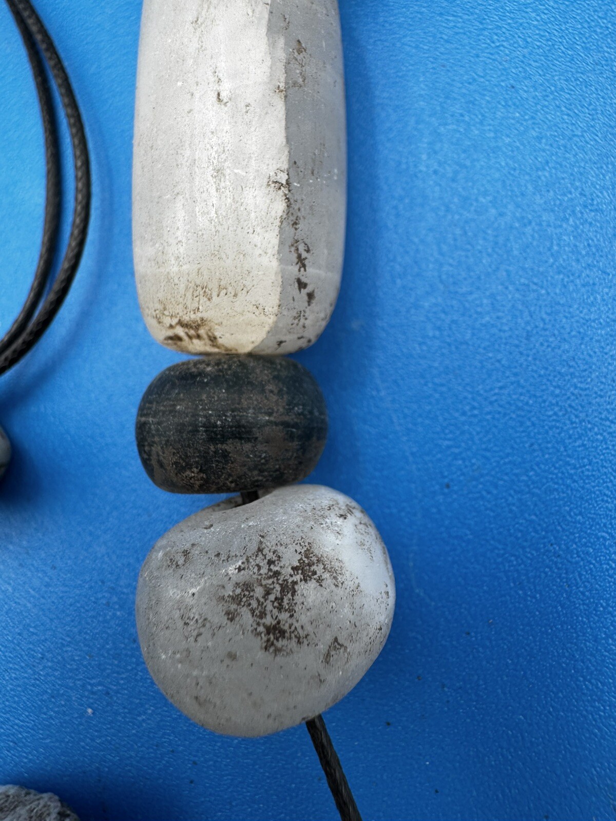 Tula Hidalgo Pre Columbian Toltec Alien Stone Carving Pendant Ojuelos