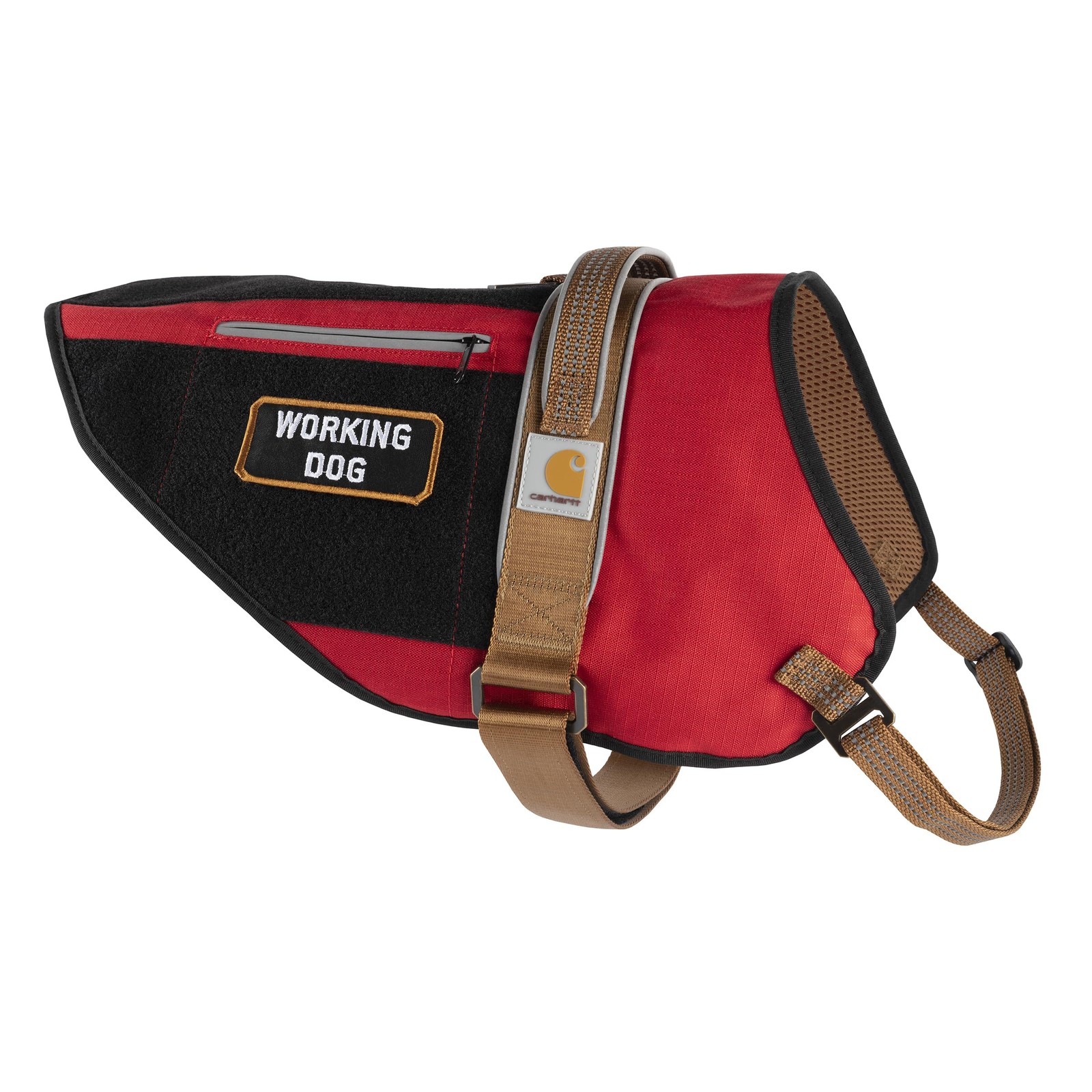 Carhartt Nylon Ripstop Service Dog Harness – Durable, Water-Repellent, Reflectiv