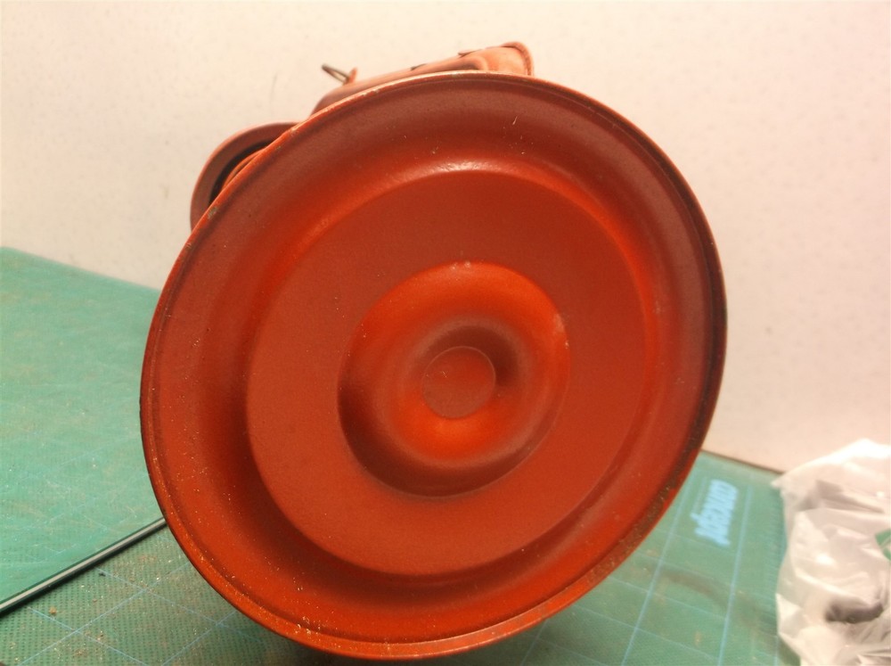 Vintage Red Lantern **No Globe**