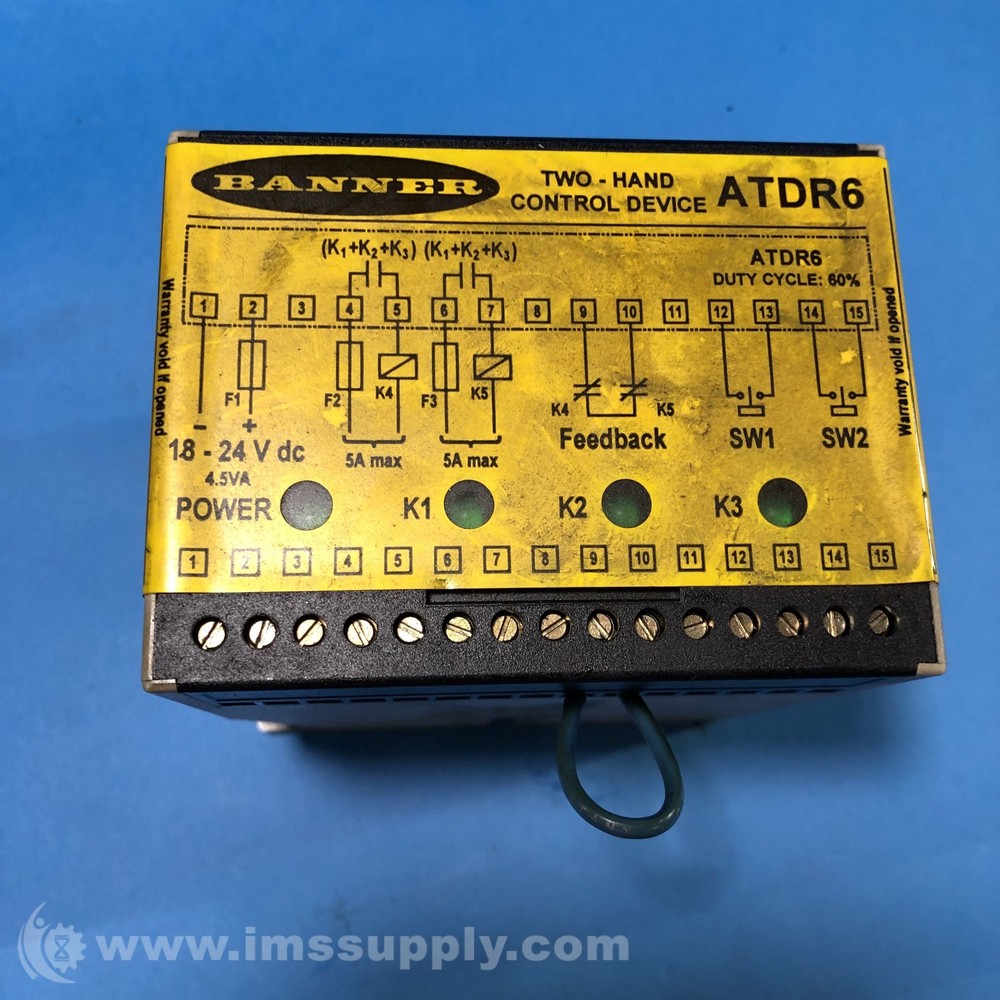 Banner ATDR6 Two Hand Control Device USIP