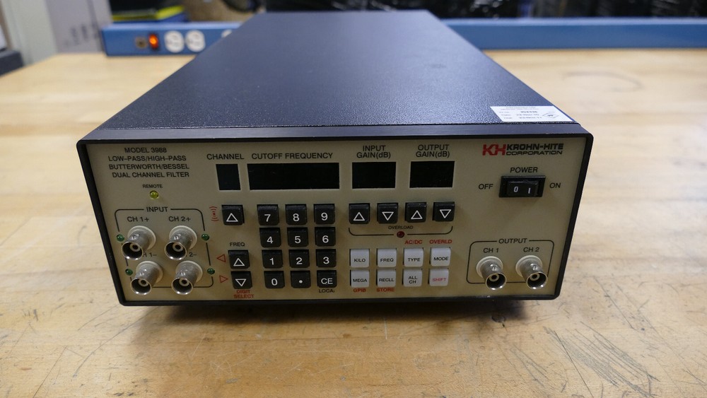 Krohn-Hite 3988 Programmable Filter