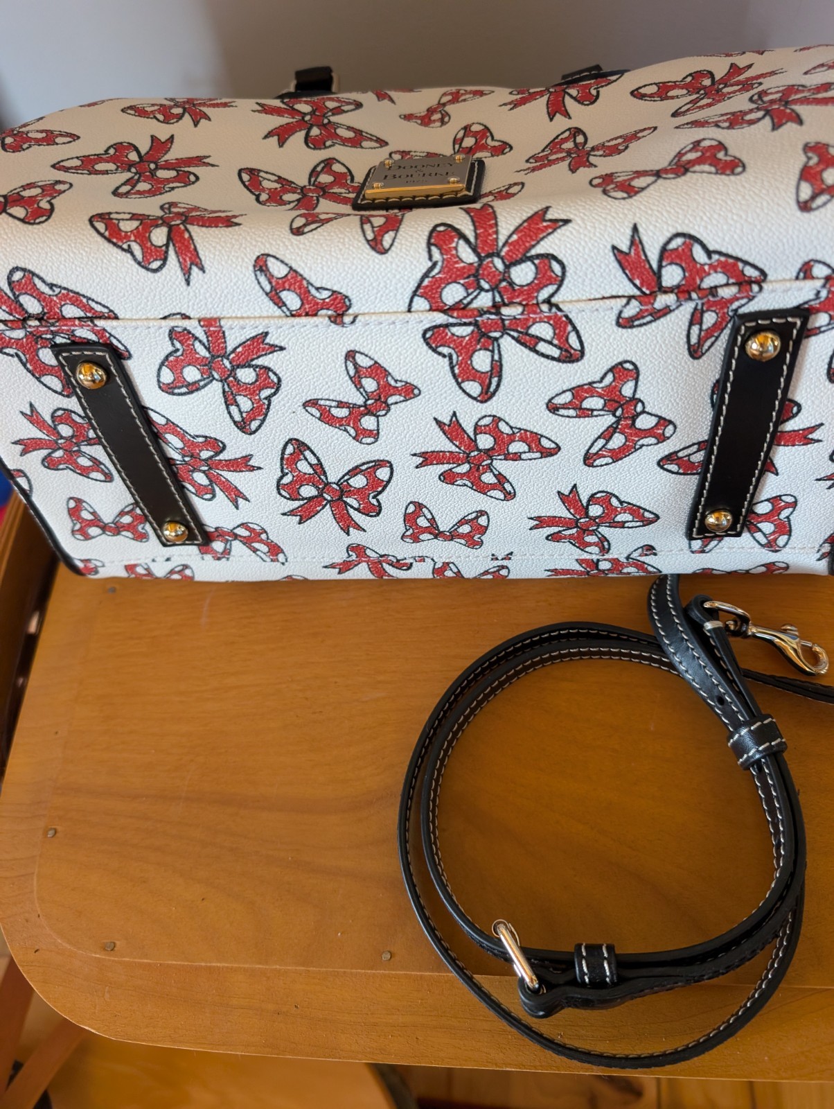 Disney Dooney & Bourke Minnie Mouse Bows Bag Satchel