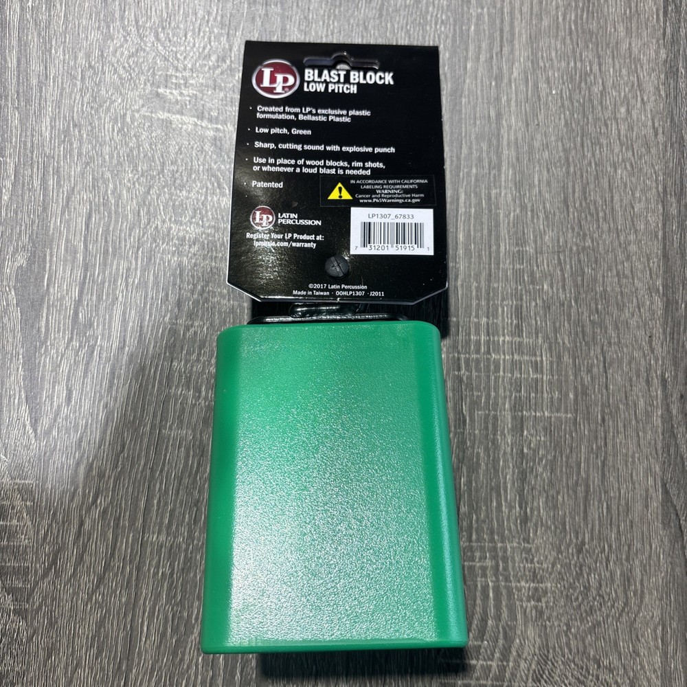Latin Percussion Blast Block - Low Pitch (Green)