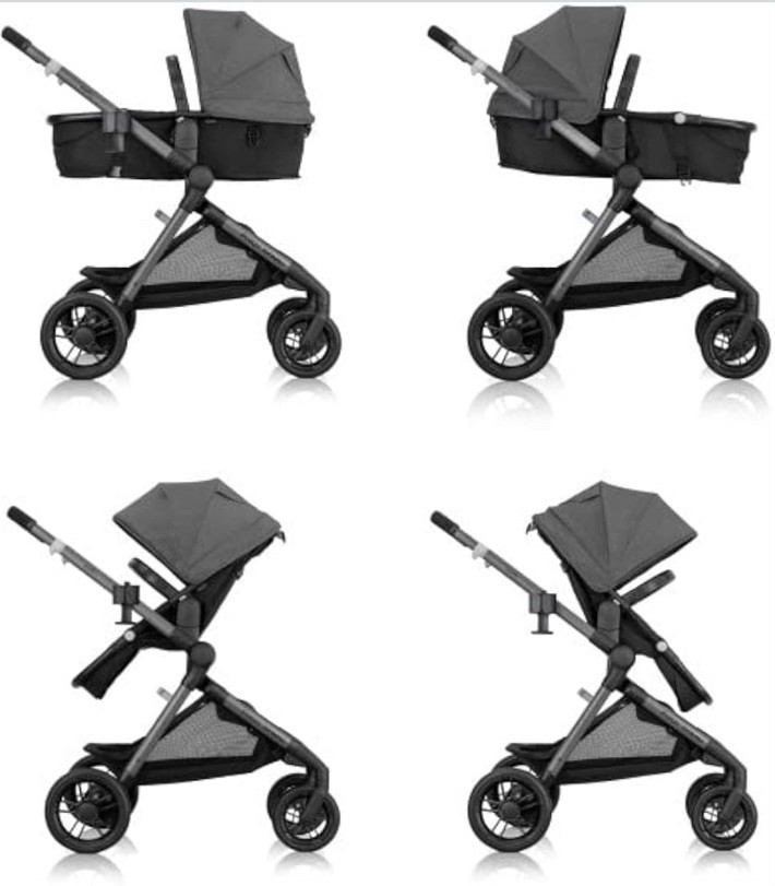 Evenflo Pivot Xpand Modular Stroller (Sabino Gray)