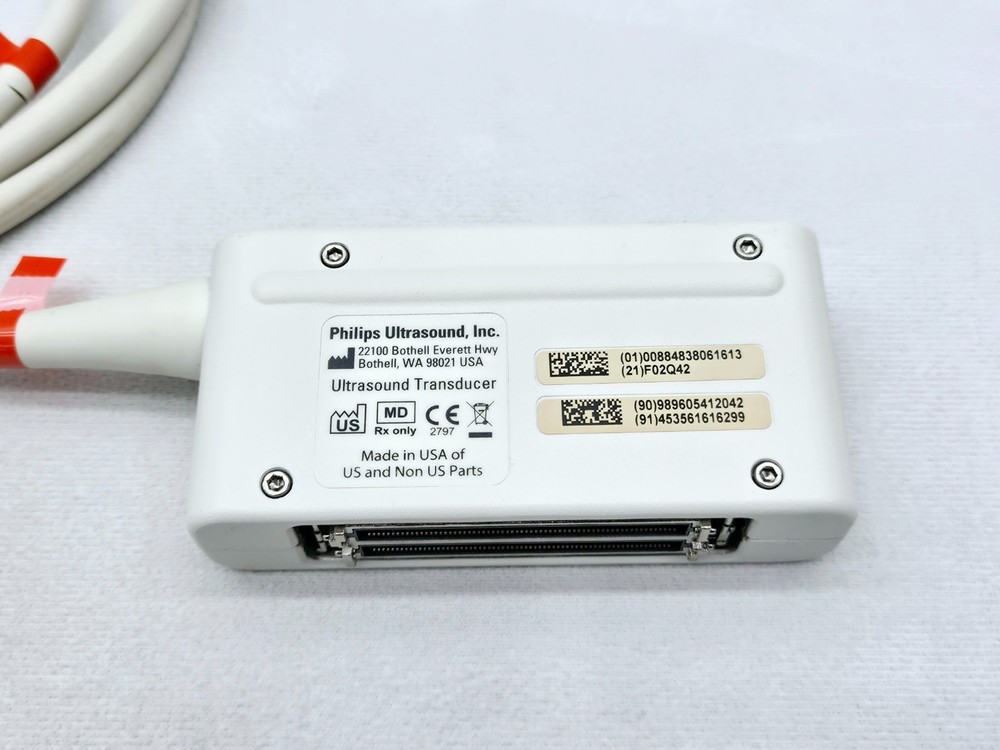 Philips C5-1 Curved Array Transducer - Working - Cord Damage
