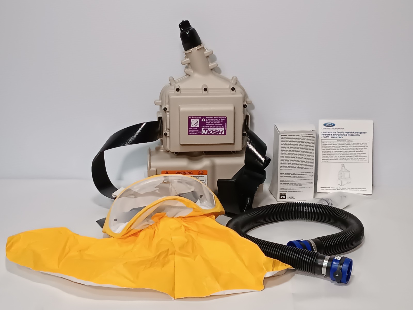 Ford Motor Co. USA1-PAPR-KIT PAPR, Battery, Battery Charger, Hood, NIOSH Filter