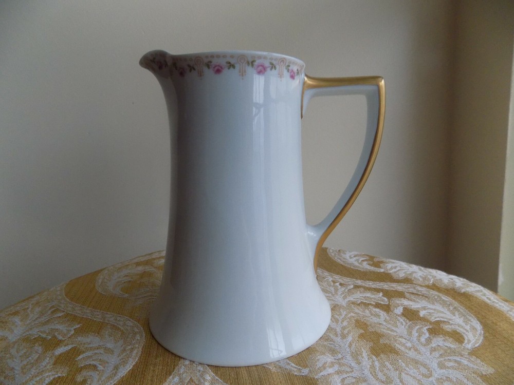 Antique Limoges Porcelain Pitcher