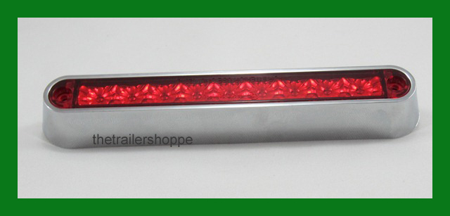 Grand General 9 LEDs Marker Clearance Light Surface Mount  Dual Function -Red