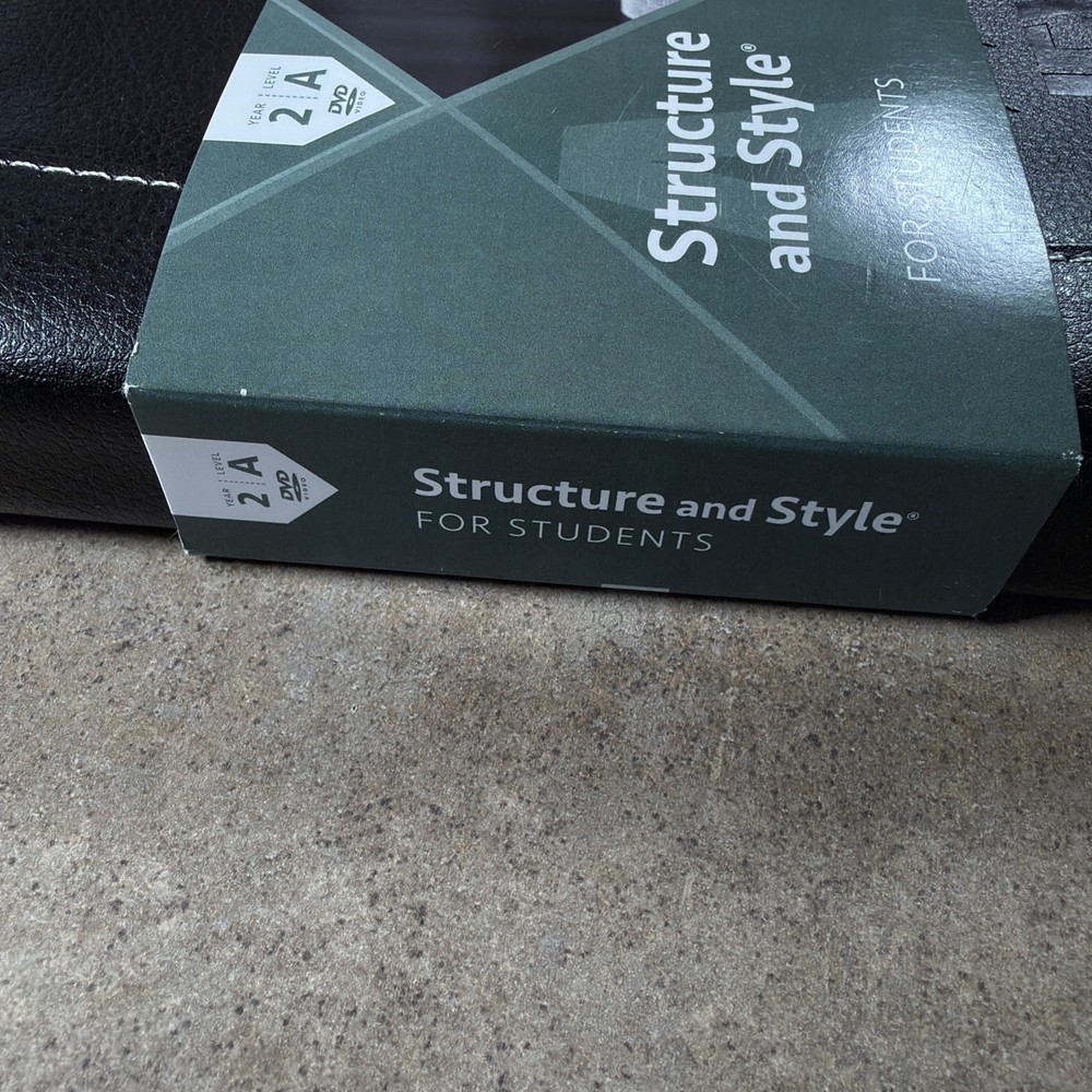 IEW Structure and Style for Students: Year 2 Level A - 24 Week DVD Set