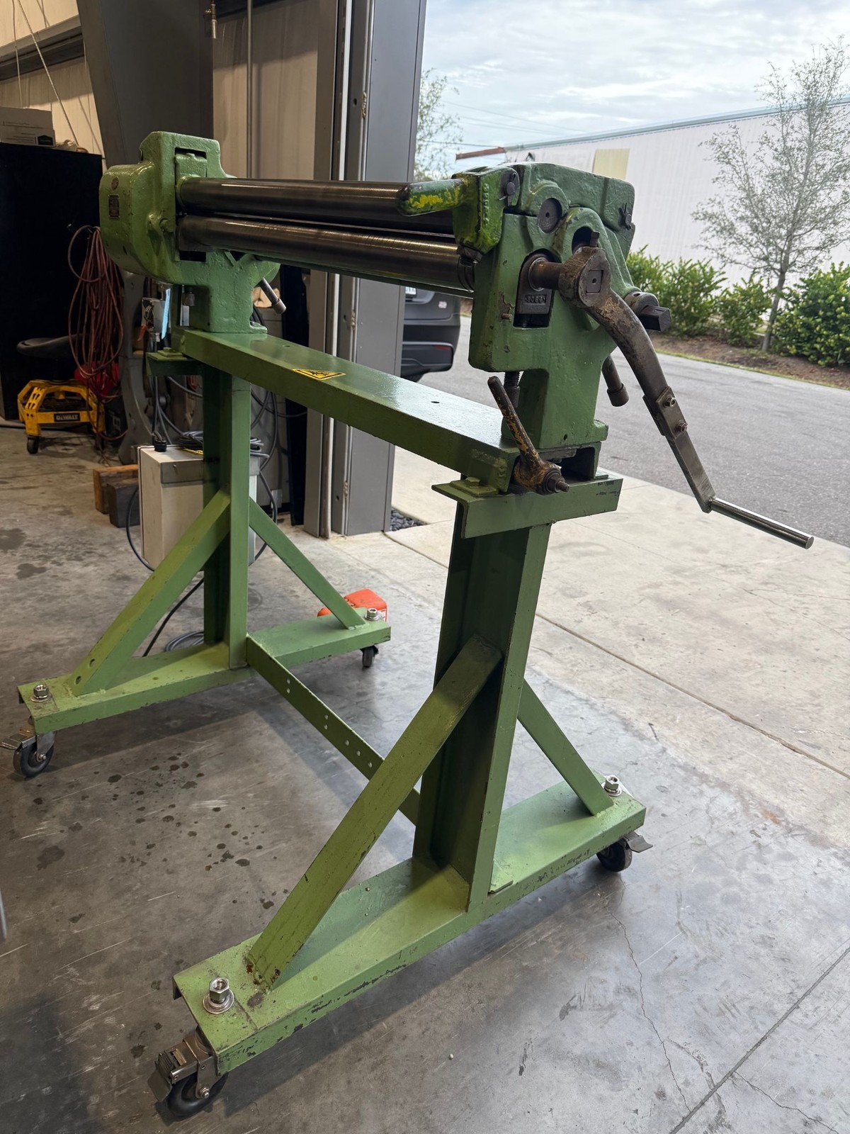 PEXTO 390D 36” x 18 Gauge Plate Bending Roll Powered USA #8068