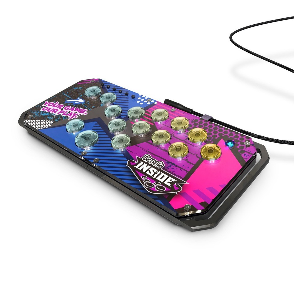 Brook Fighter Starburst All Button Arcade Controller PS5 PS4 PC Hitbox Style