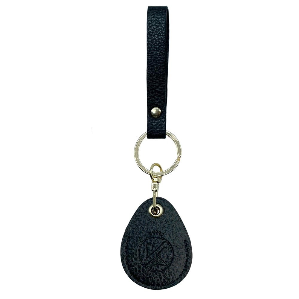 Leather Key Fob Holder, Access Card Key Chains RFID Protector, NFC Smart Key ...