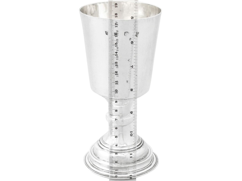 Antique Charles I Sterling Silver Chalice