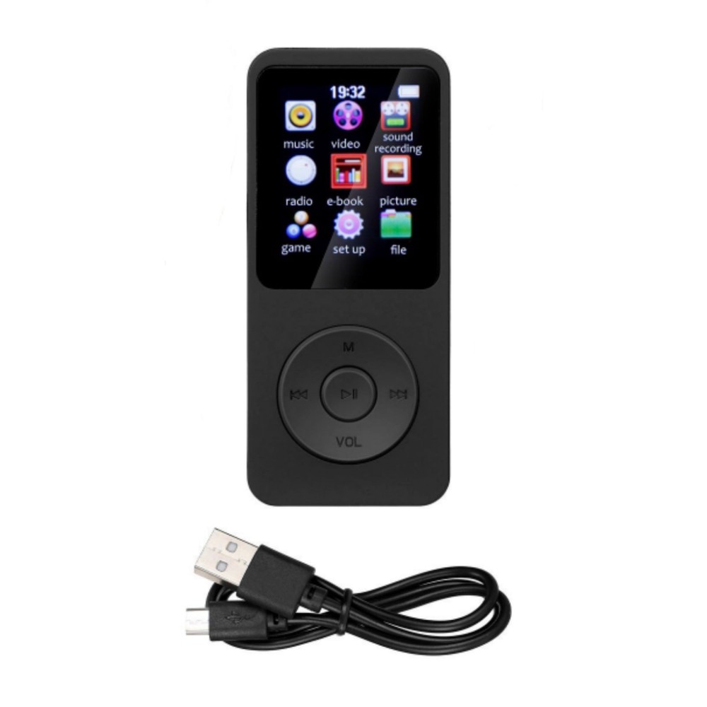 MP3 Player BT 5.0 HD Screen Display HiFi Lossless Audio Multi-function Equipment