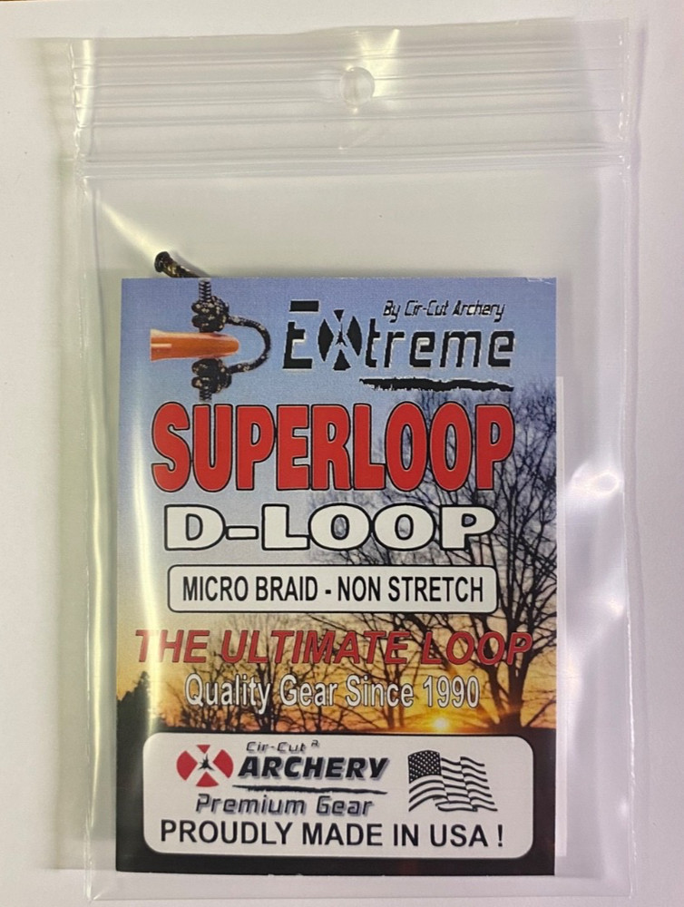 7.5" - SuperLoop  RELEASE SUPER NOCK NOCKING  D LOOP Archery Bow 1 PC PACK - USA