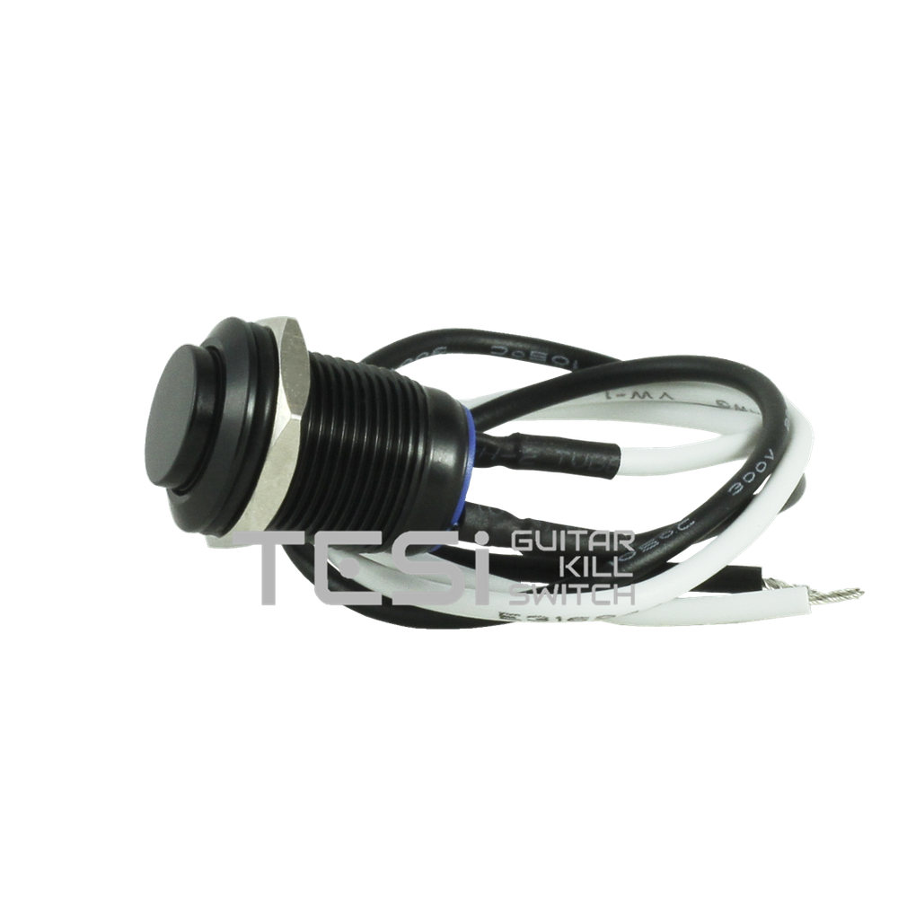 Tesi IDO 12mm Momentary Metal Push Button Guitar Kill Switch