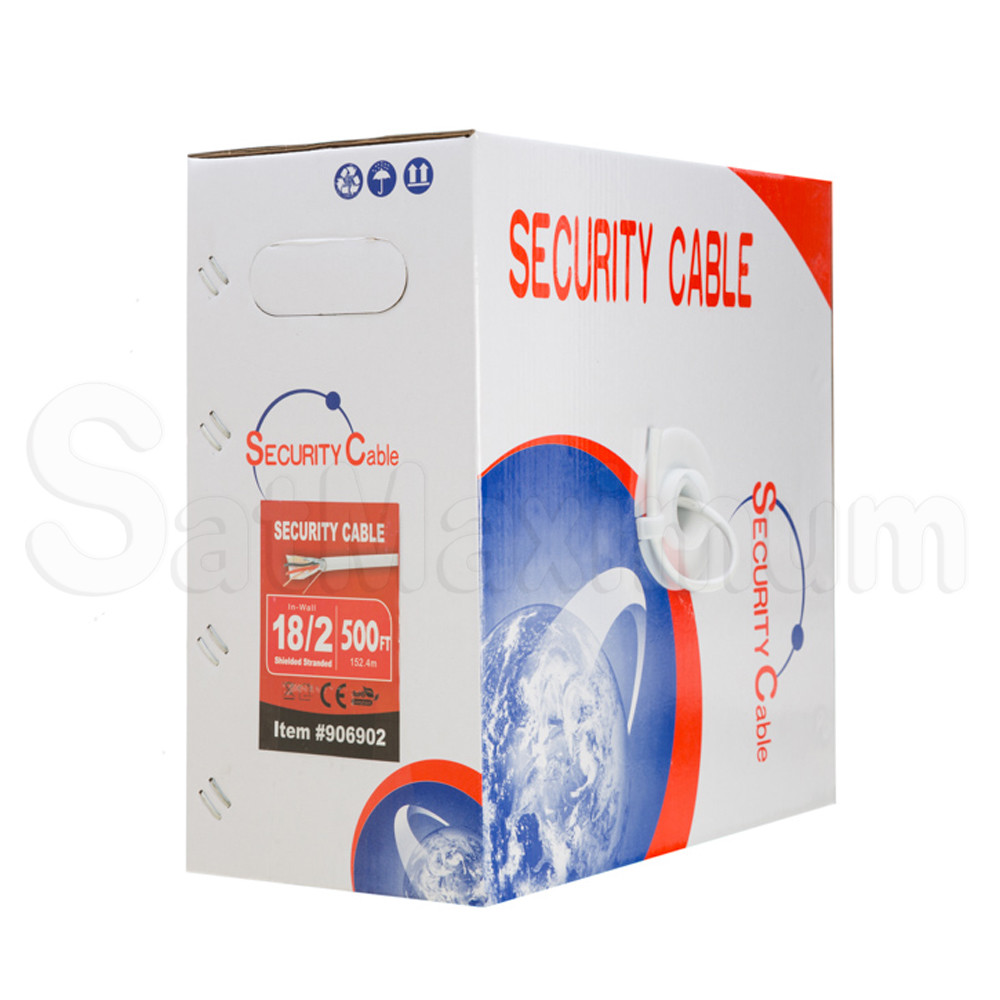 Burglar Security ALARM Cable 500ft 1000ft UTP 18/2 18/4 22/2 22/4 Stranded Solid
