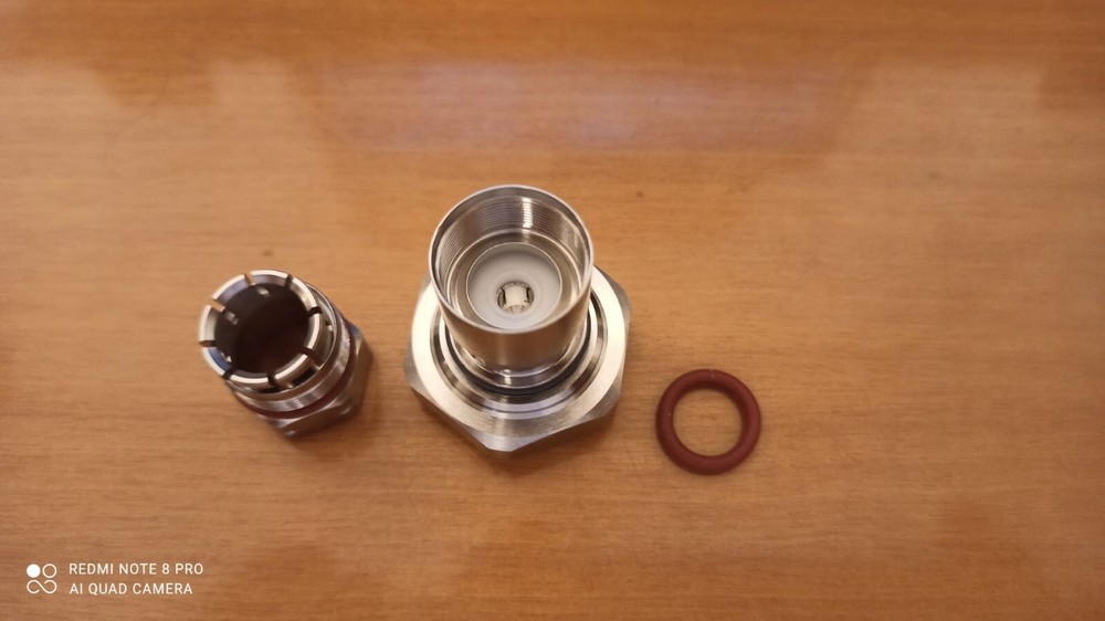 RF CONNECTOR FOR CABLE 1/2” DIN 7/16 MALE