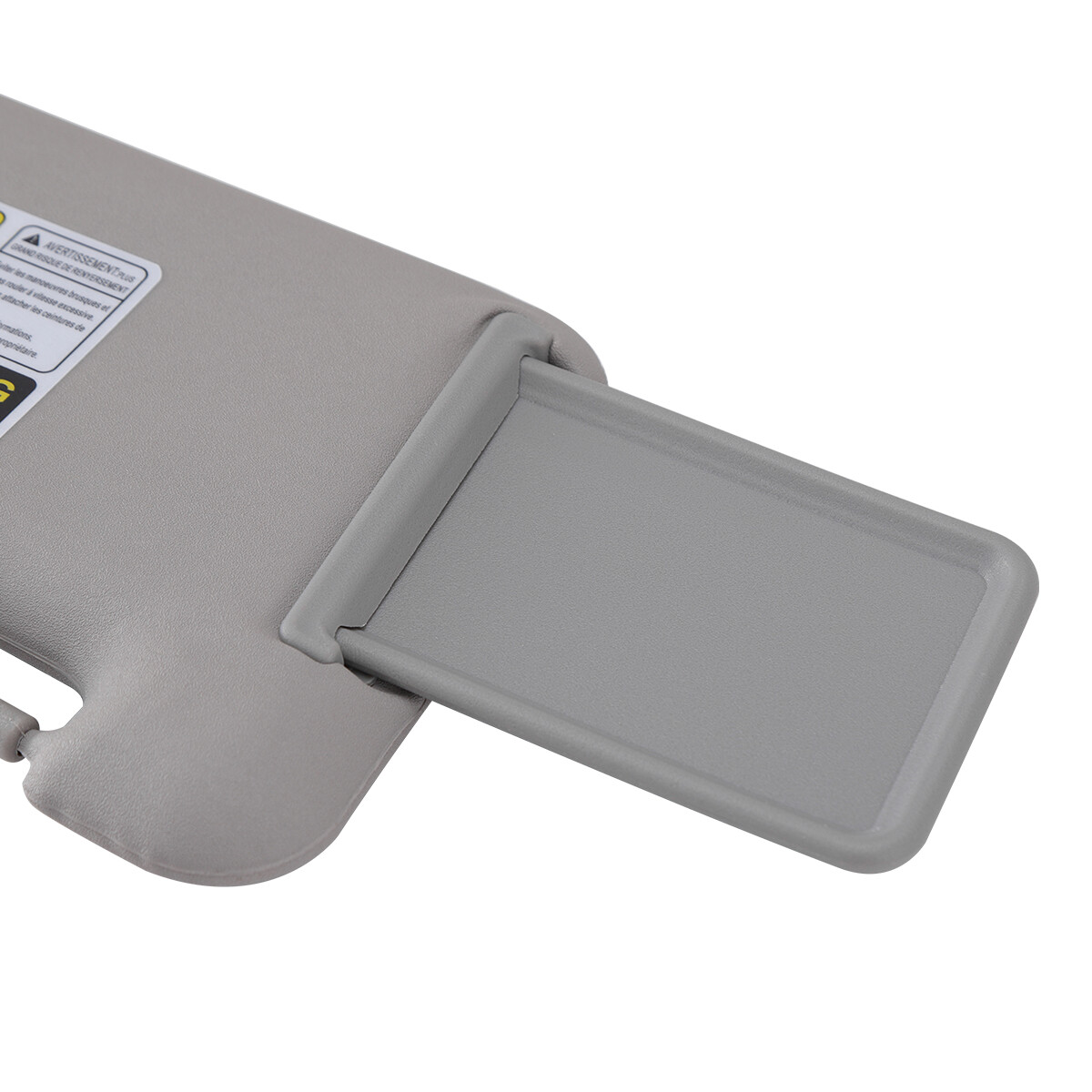 Gray Left Driver Side Sun Visor w/Mirror & Light For 2008-2013 Toyota Highlander