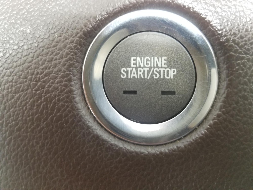 2010 CADILLAC SRX ENGINE START STOP BUTTON W/ TRIM #003071