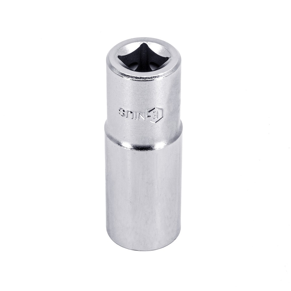 Genius Tools 1/2" Dr. 11/16" Deep Hand Socket (12-Point) - 477822