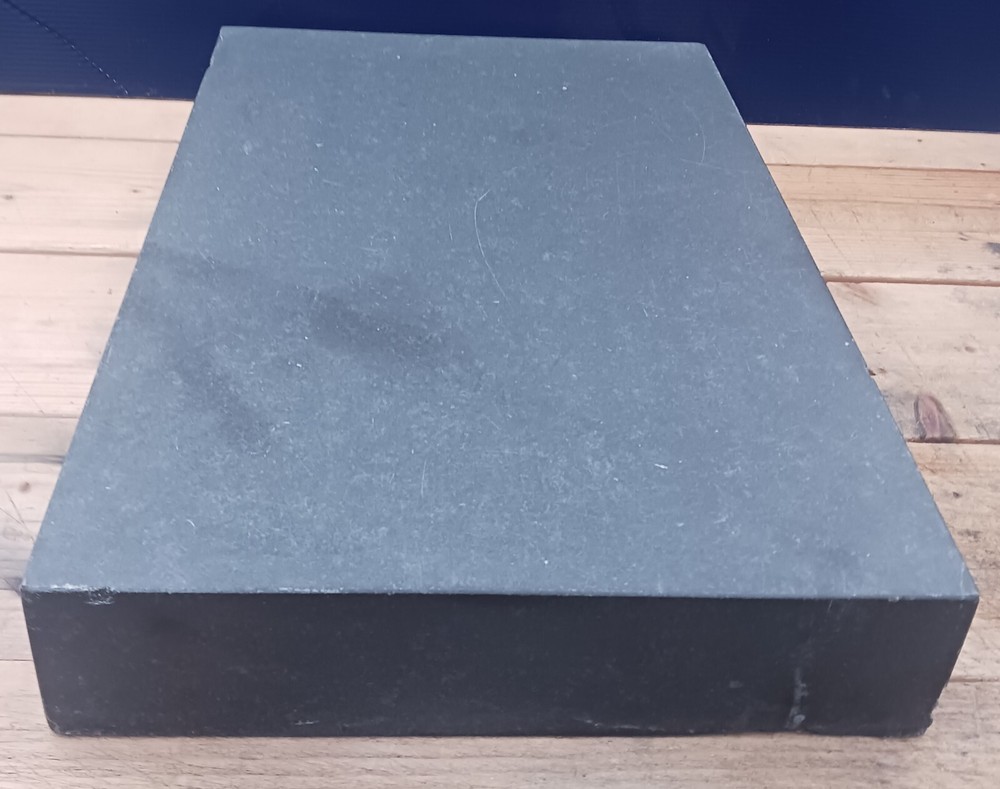 Solid Black Granite Surface Plate 18x12 3" Thick Flat Reference Plane Precision