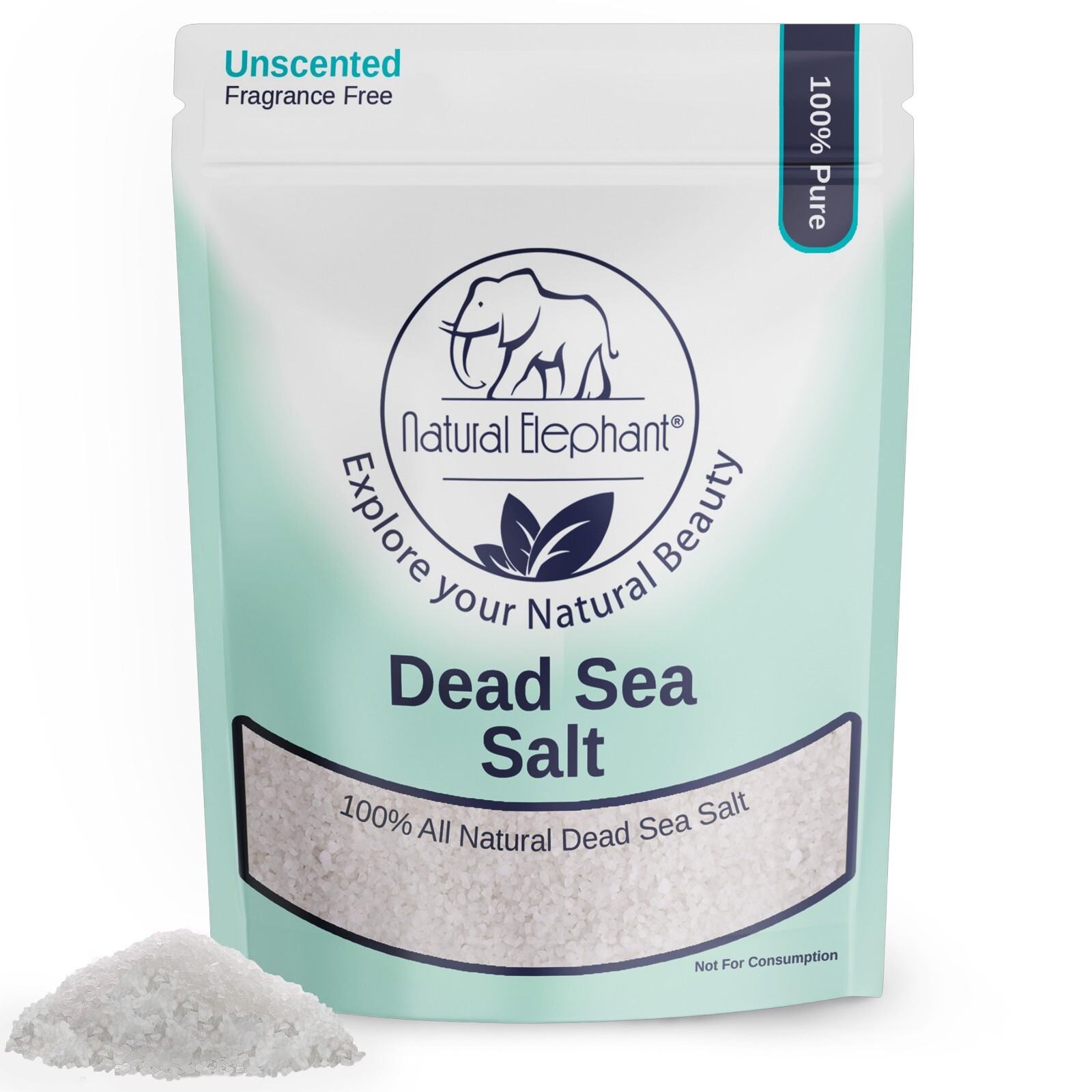Dead Sea Salt Coarse Grain 1lb, 2lb, 5lb, and 10lb
