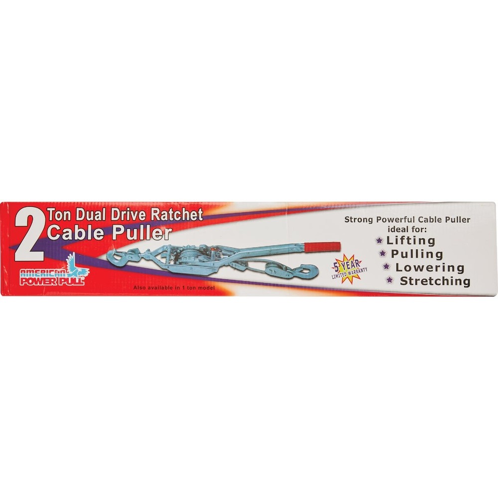 American Power Pull 2-Ton 6 Ft. Cable Puller 18600 American Power Pull 18600