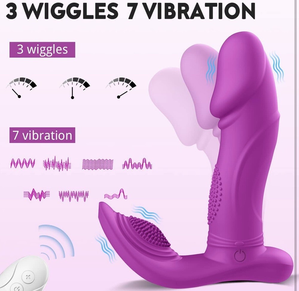 Sexy Slave Wireless Remote Wearable Vibrator Opened Box