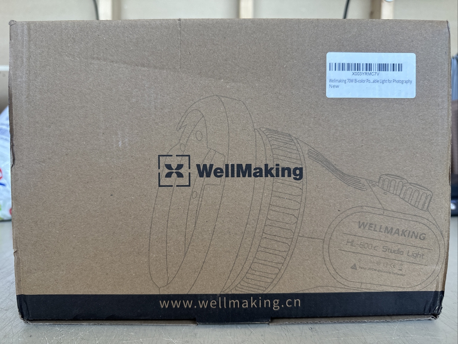 WELLMAKING Portable HL - 700Bi 70W LED Light Studio Light