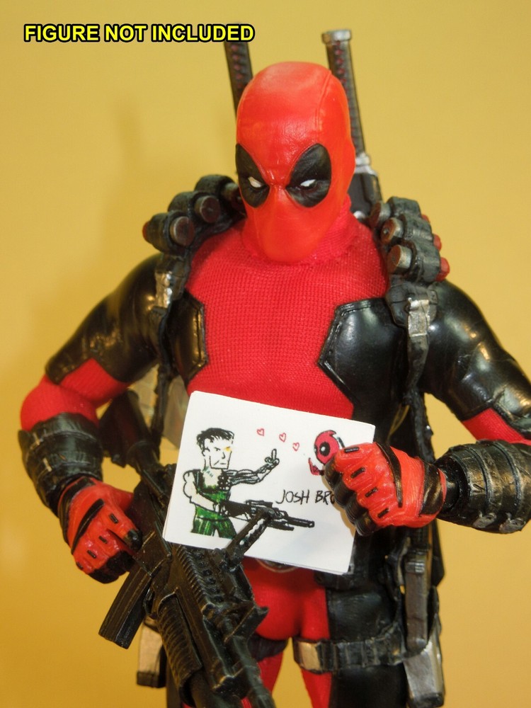Deadpool 2 - 1/12 scale Custom Accessories / Documents - for 6 inch figures